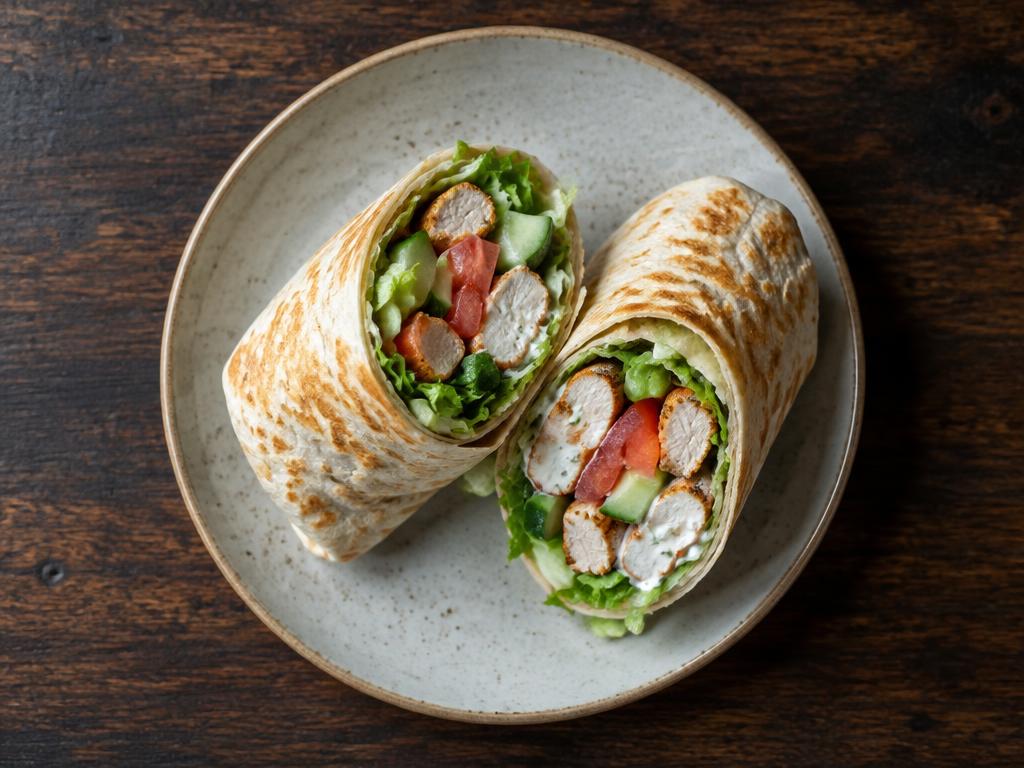 Kuřecí tortilla se zeleninou