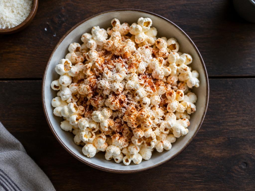 Popcorn s parmazánem